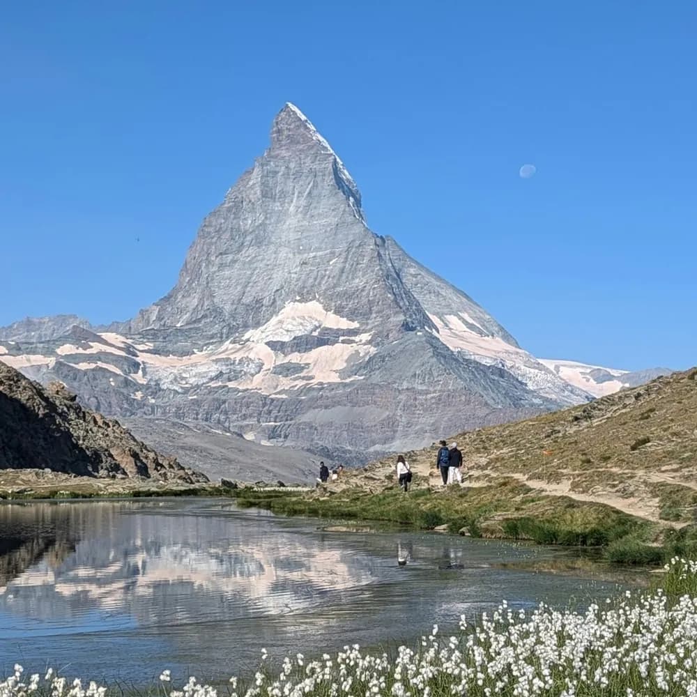 Le Cervin se reflétant dans le lac Riffelsee, Zermatt